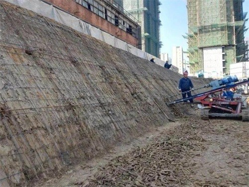 蓬溪建筑边坡支护