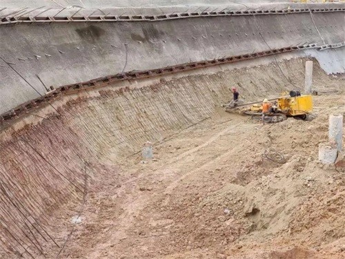 蓬溪基坑边坡加固