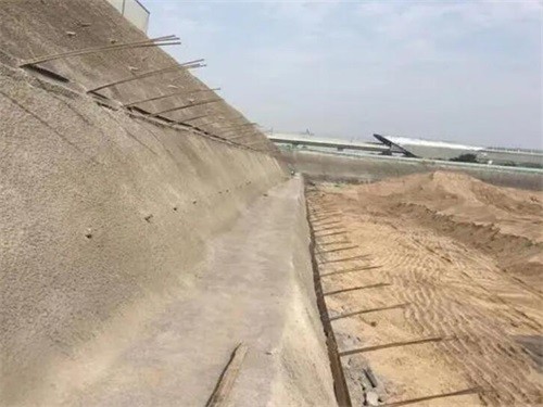 蓬溪河道边坡加固